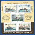 Guernsey 1989 Passenger Ship -M/S-MNH-Thematic-Transport-Boats