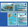 Guernsey 1988 World Power Boat Championship -MNH-Thematic-Transport-Boat-Powerboat Racing