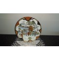 oriental style Vintage-Collectable-Display Plate-No Name