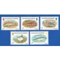 Guernsey 1985 Fish -MNH-Thematic-Sea Life-Fishes
