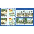 Guernsey1984 Daily stampe - Coil pairs -MNH-Thematic-Places of Interest