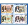 Guernsey 1987 The 350th Anniversary of the Birth of Sir Edmond -MNH-Thematic-Famous Person-Buildings