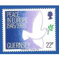 Guernsey 1985 The 40th Anniversary of the Liberation -MNH-Thematic-Symbol-Peace