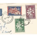 Belgium 1958 World exhibition -Domestic Mail-Cover-Thematic-Symbol