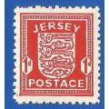 Jersey 1941 Issue-1d-MM-Thematic-Symbol