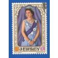 Jersey 1969 Definitive Issue -£1-Used-Thematic-Famous Person