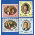 Jersey 1972 Royal Silver Wedding -MNH-Thematic-Famous People