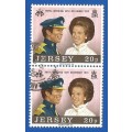 Jersey 1973 Royal wedding -Used-Thematic-Famous People