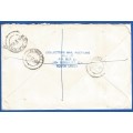 RSA-Domestic Mail-Cover-Cancel-Thematic-Flora 10th Anniversary Cover, postrally used