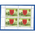 Jersey-MNH-8p-Booklet Pane-Thematic-Symbol-Places of Interest
