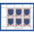 Jersey-MNH-1981-2p-Booklet Pane-Thematic-Symbol