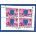 Jersey-MNH-1980-9p-Booklet Pane-Thematic-Symbol-Places of Interest
