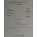 The Railway Society of Southern Africa-Menu Card By Courtesy Castlemarine-1969