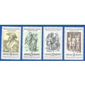 Bulgaria 1979 Graphics by Albrecht Durer -MNH-Thematic-Art-Paintings