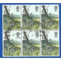 England 1979 British Wild Flowers -Used-Cancel-Thematic-Flora-Scenery