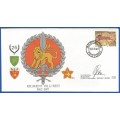 RSA-S A Army-FDC-Cover-No11-Signed-Regiment Hillcrest-No1333of6000-Thematic-Army-Military