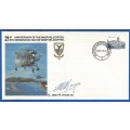 South African Air Force-FDC-Cover-No22-Signed-1985-No1890of8000-Thematic-Military-Plane-Air Force