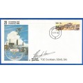 South African Air Force-FDC-Cover-No27-Signed-1986-No1477of7000-Thematic-Military-Plane-Air Force