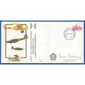 South African Air Force-FDC-Cover-No29a-Signed-1987-No421of7000-Thematic-Military-Plane-Air Force