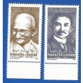 RSA-MNH-Mahatma Gandhi-SACC 916 + 917-1995-Stamps-Thematic-Famous Person