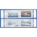 RSA-MNH-50th Anniversary of SA Merchant Marine-1996-SACC967-970-Horizontal Pairs-Thematic-Marine