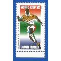 RSA-MNH-World Cup Soccer-SACC 1095-Thematic-Sport-Soccer