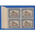 Union of South Africa-MNH-SACC61 -Thematic-Fauna Marginal piece, Line through frames
