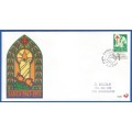 RSA-FDC-Cover-1997-SACC6.68-SANTA Anniversary of Christmas Stamps-Addressed-Thematic-Christmas