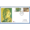 RSA-FDC-Cover-1996-SACC6.33-Gerard Sekoto -Addressed-Thematic-Art