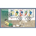 RSA-FDC-1996-SACC933-937-Cylinder2788-2791-Soccer African Cup of Nations-Addressed-Thematic-Sport