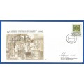 South African Air Force-FDC-Cover-No38-Signed-1990-No 527 of 4000-Thematic-Military-Plane-Air Force