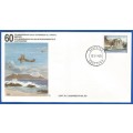 South African Air Force-FDC-No21-1985-No 4079 of 8000-Thematic-Military-Plane-Air Force