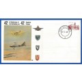 South African Air Force-FDC-No28-1987-No 3354 of 7000-Thematic-Military-Plane-Air Force