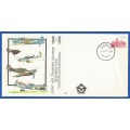 South African Air Force-FDC-No29c-1987-No 4297 of 7000-Thematic-Military-Plane-Air Force