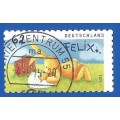 Germany 2015 Comics - Felix the Rabbit -Used-Single-Stamp-Thematic-Rabbit