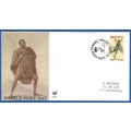 RSA-FDC-Cover-1995-SACC 6.24b World Post Day -Addressed-Thematic-Symbol