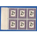 Union of South Africa-SACC35 - 1948-1949 Postage Due-MNH-Thematic-Number