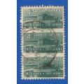 Union of South Africa-Used-SACC100 Small War Stamps-Thematic-War-Weapon