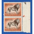 Union of South Africa-MNH-SACC157 Lion  Blob in Margin-Thematic-Fauna-Animals