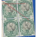 Union of South Africa-MNH-SACC42-Variety Dash on R -Thematic-Fauna