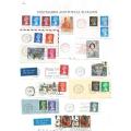 England-Bulklot-Used-Postmarks-Post Marks-Cancel-Thematic-Famous People
