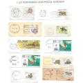 RSA-Bulklot-Used-Postmarks-Slogans-Cancel-Thematic-Fauna-Flora