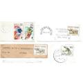 RSA-Bulklot-Used-Postmarks-Slogans-Cancel-Thematic-Fauna-Flora-Sport