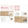 RSA-Bulklot-Used-Postmarks-Slogans-Cancel-Thematic-Fauna-Flora-Famous Person