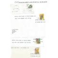 RSA-Bulklot-Used-Postmarks-Slogans-Cancel-Thematic-Flora