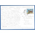 PostCard-Post Card-Greece Stamp Used-Thematic-Places of Interest