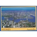 PostCard-Post Card-Australia Stamp Used-Sydney-Thematic-Places of Interest