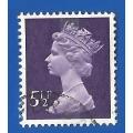 England-Used-Machins-Thematic-Famous Person-Queen