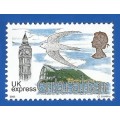 Gibraltar 2003 UK Express -MNH-Thematic-Symbol-Places of interest-Bird