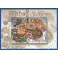 Malta 2002 Maltese Cuisine -MNH-M/S-Thematic-Food-Cuisine